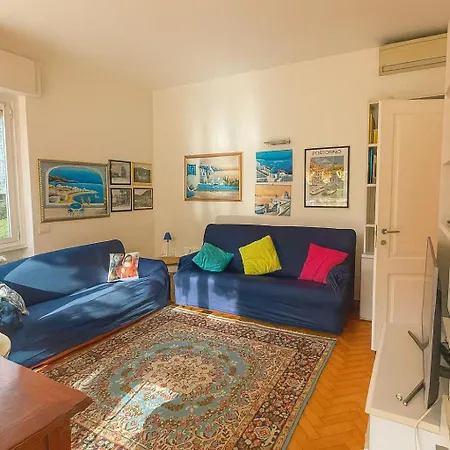 Апартаменты Welcome Riviera-residenza Il Glicine 5-posto Auto Privato Riservato-20metri Dal Mare-wifi Рапалло