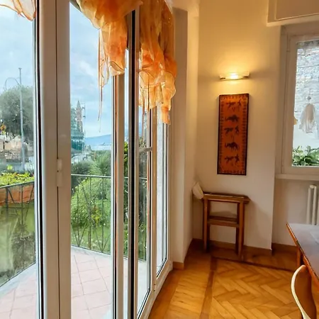 Apartment Welcome Riviera-residenza Il Glicine 5-posto Auto Privato Riservato-20metri Dal Mare-wifi *