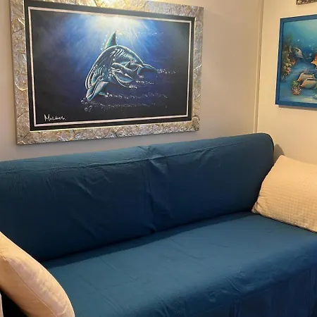 Apartment Welcome Riviera-residenza Il Glicine 5-posto Auto Privato Riservato-20metri Dal Mare-wifi *
