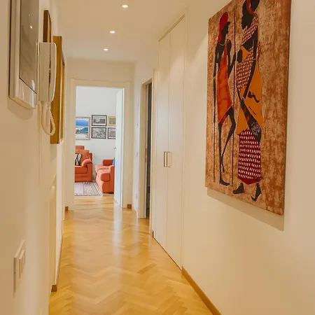 Welcome Riviera-residenza Il Glicine 5-posto Auto Privato Riservato-20metri Dal Mare-wifi 公寓 拉帕洛