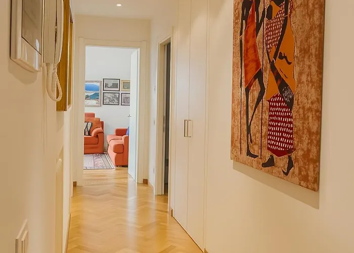 Welcome Riviera-residenza Il Glicine 5-posto Auto Privato Riservato-20metri Dal Mare-wifi Lejlighed Rapallo