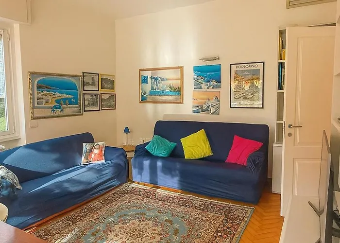 Lejlighed Welcome Riviera-residenza Il Glicine 5-posto Auto Privato Riservato-20metri Dal Mare-wifi Rapallo
